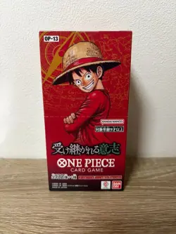 One Piece Card Game 4 Box Set OP-12 13 14 12 EB-03 Booster Box Japanese w/tape - Image 4