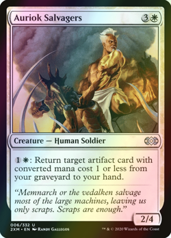 MTG Auriok Salvagers Foil ** Double Masters ** English - Image 1