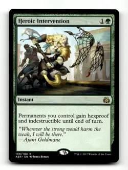 Heroic Intervention Aether Revolt #109 Magic the Gathering - Image 1