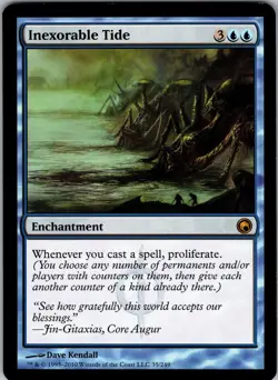 Inexorable Tide Scars of Mirrodin Rare NM Magic: The Gathering 35 Normal - Image 1