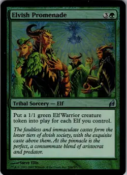 Elvish Promenade Lorwyn Uncommon HP Magic: The Gathering 208 Foil - Image 1
