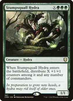 Stumpsquall Hydra Commander Legends Rare NM Magic: The Gathering 367 Normal - Image 1