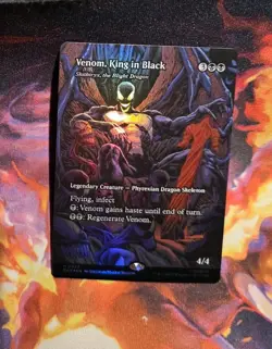 Venom, King in Black - M 22 Foil (Borderless) Marvel Universe Eternal-Legal Foil - Image 1