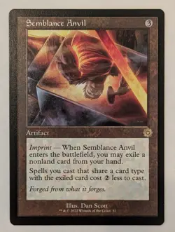 Semblance Anvil x1, LP+ Very Clean, The Brothers' War: Retro Frame Artifacts #52 - Image 1