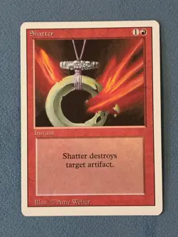 Shatter, Revised Edition, Magic the Gathering MTG - Image 1