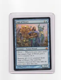 Magic The Gathering - Sage of Hours - Journey into Nyx - Mythic Rare - NM - Image 1