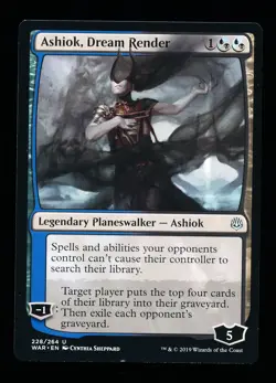 * * 1x Ashiok, Dream Render x1 * * War of the Spark MTG NM Near Mint - Image 1