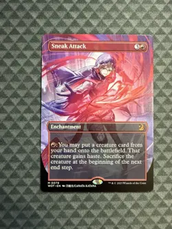 MTG Sneak Attack #0079 Anime Borderless Mythic Wilds of Eldraine: ET (WOT) - Image 1