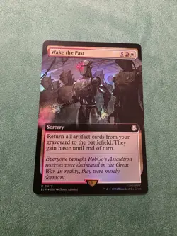 Wake the Past (Extended Art) (Surge Foil) Universes Beyond: Fallout Foil - Image 1