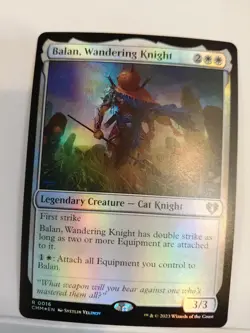Balan, Wandering Knight Commander Masters Foil - Image 1