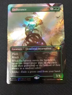 Endurance (Borderless) (Textured Foil) Special Guests Foil NM - Image 1