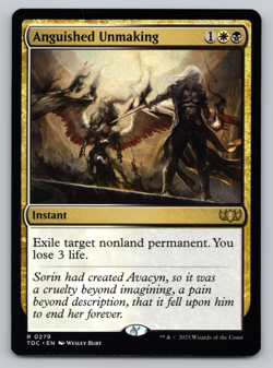 Anguished Unmaking - Commander Tarkir: Dragonstorm - MTG - Image 1