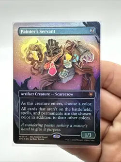 Painter's Servant NM BORDERLESS FOIL MTG Lorwyn Eclipsed - Image 2