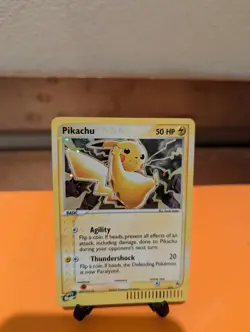 Pikachu 012 Black Star Promo 2003 E Reader Series Holo Rare Pokemon TCG LP - Image 1