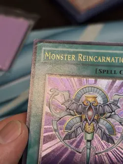 Monster Reincarnation RDS-EN045 Ultimate Rare 1st Edition MODERATELY PLAYED - Image 2