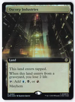 Oscorp Industries (Extended Art) R Marvel's Spider-Man 282 NM - Image 1