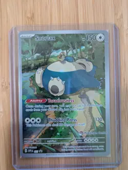 Pokemon Snorlax SVP 051 Pokemon Center Stamped 151 ETB Sealed Promo Card - Image 4