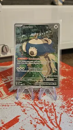 Pokemon Snorlax SVP 051 Pokemon Center Stamped 151 ETB Sealed Promo Card - Image 1