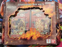 One Piece Illustration Box Vol 5. 4 Booster Packs (PRB-02 & OP-13) &2 Promo card - Image 1