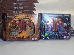2 BANDAI ONE PIECE ILLUSTRATION BOX VOL 5 & VOL 6 FACTORY SEALED CCG TCG - Image 1