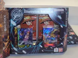 2 BANDAI ONE PIECE ILLUSTRATION BOX VOL 5 & VOL 6 FACTORY SEALED CCG TCG - Image 4
