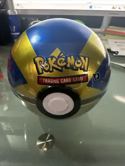 FACTORY SEALED Pokemon TCG Quick Ball Pokeball Tin E22 New - Image 1