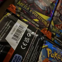 Pokemon Mega Evolution Booster Packs (7) 10 Cards Mega Kangaskhan - Image 3