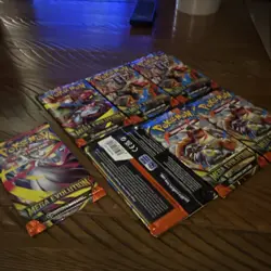 Pokemon Mega Evolution Booster Packs (7) 10 Cards Mega Kangaskhan - Image 4