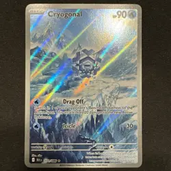 Cryogonal 111/086 Holo Illustation Rare Black Bolt Pokemon TCG NM English - Image 1