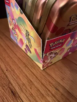 Pokemon 151 Mini Tins Display EMPTY OPENED With Coins And Art Card Complete Set - Image 3