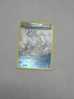 Pokemon Gyarados TCG Reverse Holo Rare Card 21/98 XY Ancient Origins LP - Image 1