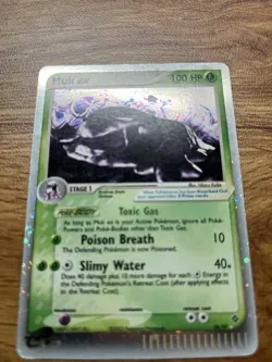 Pokemon TCG Muk ex EX Dragon 96/97 Holo Ultra Rare 100HP Card 2003 Vintage Card - Image 4