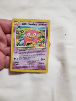 2002 Light Slowbro LP/MP #51/105 Non Holo Rare Neo Destiny English Pokemon - Image 1