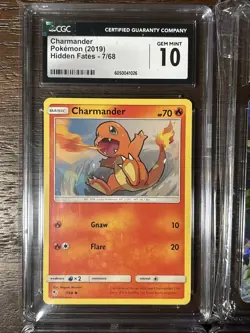12 CGC 10 Slabs Pokemon Lot Golem Ex Sir 151 Charmander Promo Binders Case Cards - Image 3