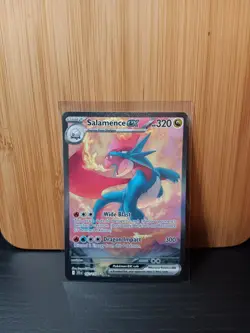 Pokemon TCG Salamence EX 187/159 Sir SV09 Journey Together NM Condition - Image 1