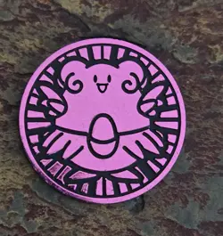 POKEMON TRADING CARD GAMES STARTER DECK PINK COIN CARD BLISSEY JAPANESE - Image 1