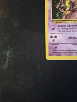 Mewtwo 14 Black Star Movie Promo WOTC Wizards Of The Coast Pokemon Card TCG - Image 5
