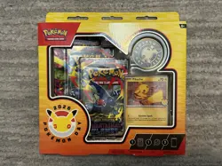 Pokemon Day 2026 Collection Box, 3 Packs & Pikachu Promo IN HAND NEW SEALED - Image 1