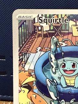 Pokemon TCG Squirtle Stellar Crown Illustration Rare 148/142 Near Mint - Image 3