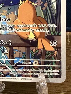 Pokemon TCG Squirtle Stellar Crown Illustration Rare 148/142 Near Mint - Image 5