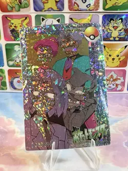 Pokemon Holo Vintage Pocket Monsters Laundrymat Vending Machine Sticker 98 Japan - Image 1
