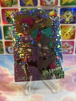 Pokemon Holo Vintage Pocket Monsters Laundrymat Vending Machine Sticker 98 Japan - Image 3