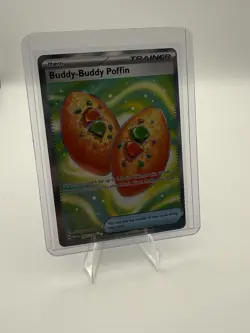 Pokemon TCG Buddy-Buddy Poffin 167/132 Me01: Mega Evolution Holo - Image 1