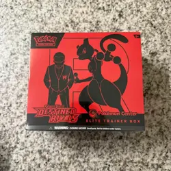 Pokemon Destined Rivals ETB Elite Trainer Box Pokemon Center Exclusive Sealed - Image 1