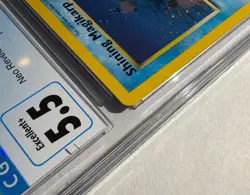 2001 Pokemon Neo Revelation Shining Magikarp (Old Label) CGC 5.5 Excellent + - Image 5