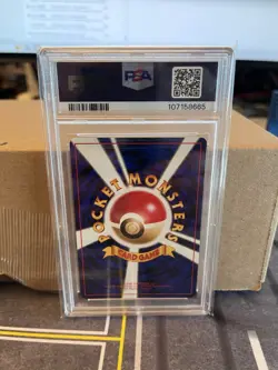1999 Pokemon Japanese Gym2 Blaine’s Moltres PSA 8 - Image 2