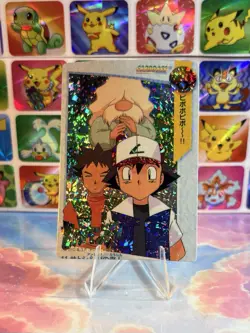 Pokemon Holo Vintage Pocket Monsters Laundrymat Vending Machine Sticker 98 Japan - Image 3