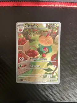 Pokemon TCG Appletun Surging Sparks 211/191 Illustration Rare NM. - Image 1