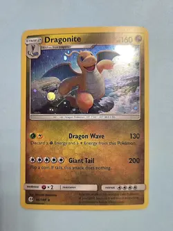 2017 Dragonite 96/149 - Cosmos Holo Rare - Sun and Moon - Pokemon TCG - Image 1