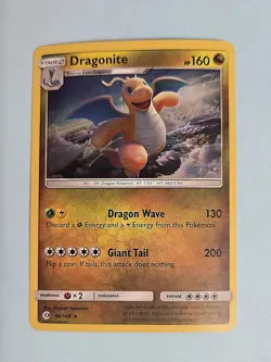 2017 Dragonite 96/149 - Cosmos Holo Rare - Sun and Moon - Pokemon TCG - Image 2